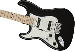 Fender Squier Contemporary Stratocaster HH Left-Handed, Maple Fingerboard, Black Metallic Электрогитара левосторонняя, черная - фото 96047