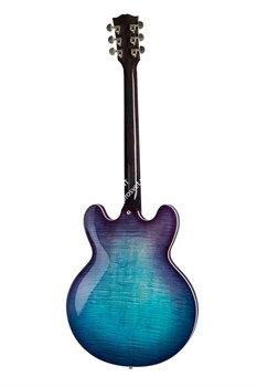 GIBSON 2019 ES-335 Figured, Blueberry Burst Blueberry Burst гитара полуакустическая, цвет санберст в комплекте кейс - фото 96104