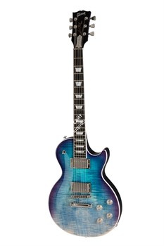 GIBSON 2019 Les Paul High Performance Blueberry Fade электрогитара, цвет синий в комплекте кейс - фото 96163