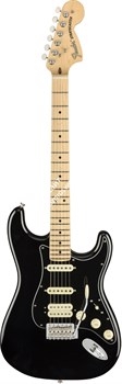 FENDER AMERICAN PERFORMER STRATOCASTER® HSS, MN, BLACK электрогитара, цвет чёрный, в комплекте чехол - фото 96538