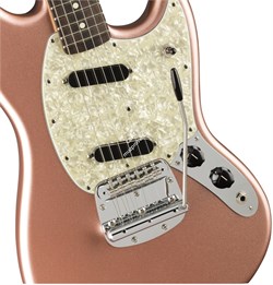 FENDER AMERICAN PERFORMER MUSTANG, RW, PENNY электрогитара, цвет коричневый, в комплекте чехол - фото 96649