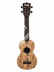 KALA KA-SU-CAMO Kala Ukadelic Camo, Soprano укулеле, форма корпуса - сопрано, цвет черный, рисунок 'Camo' на верхней деке - фото 96716