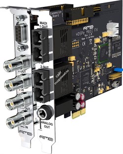 RME HDSPe MADI FX 390-канальная 24 Bit/192 kHz Triple MADI PCI Express карта - фото 9690
