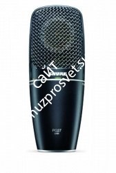 SHURE PG27USB кардиоидный конденсаторный USB микрофон c большой диафрагмой, аттенюатор -20дБ, подключение к ПК по USB - фото 96961