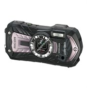 Влагозащищенная компактная фотокамера Ricoh WG-30 Wi-Fi черный с серыми вставками