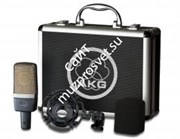 AKG C314 конденсаторный микрофон с 1&quot; мембраной. Диаграмма переключаемая. В комплекте: H85 держатель антивибрационный, SA60 держатель, W214 ветрозащита, кейс жесткий