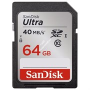 Sandisk SDXC 64 Gb Class 10 Ultra 40MB/s (10)