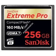 Sandisk Extreme Pro CompactFlash 256Gb (160/140 Mb/s)