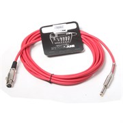 INVOTONE ACM1005/R - микрофонный кабель, 6,3 джек моно - XLR (мама),  (красный)