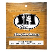SIT Strings P1150 - Струны для акустической гитары, фосфор-бронза 11-50