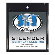 SIT Strings SL942 - Струны для электрогитары,9-42, полуплоские