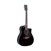 YAMAHA FGX820C BL - электроакустическая гитара с вырезом, цвет черный