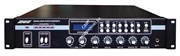 ABK PA-2306 Компактный радиоузел, 70/100В, 60Вт канал, вход:5 мик, 1 AUX, цифр AM/FM тюнер, MP3, USB