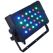 HIGHENDLED YHLL-008 LED Flood Light Панель светодиодная, 24х1W LED (кр. 8шт, зел. 8шт, син. 8шт),DMX