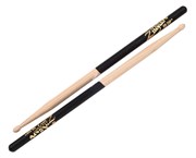 ZILDJIAN 5AWD 5A BLACK DIP барабанные палочки с деревянным наконечником (прорезиненные, цвет черный), орех