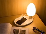 Гостиничная LED-лампа с функцией беспроводной зарядки Qi