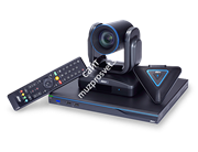 Система для организации видео конференцсвязи, до 4х соединений, поворотная камера, 12х оптический  и 1,5х цифровой Zoom, FullHD