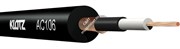 KLOTZ AC 106SW Инструментальный кабель, двойной экран, низкая емкость, внеш.д.6.5мм, цвет черный , катушка 100 м