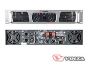VOLTA PA-1100 Усилитель мощности двухканальный. Мощность (8/4/2 Ом)  - 2х600 Вт/ 2х1050 Вт/ 2х1400 Вт. 2U-19", 25кг