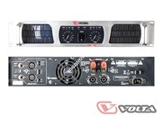 VOLTA PA-300 Усилитель мощности двухканальный. Мощность (8/4/2 Ом)  - 2х200 Вт/ 2х300 Вт/ 2х500 Вт. 2U-19", 14 кг