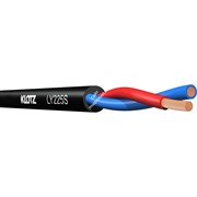 KLOTZ LY225S (LY225TSW) Спикерный кабель 2х2,5, цвет черный, двойная изоляция, катушка 50 м
