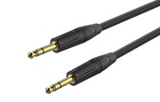 ROXTONE GMJJ200/3 Инструментальный кабель, 6.5mm, 6,3mm stereo Jack – 6,3mm stereo Jack, 3м