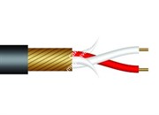ROXTONE MC002/100 Black Симметричный микрофонный кабель из бескислородной меди в катушке(100м) из бескислородной меди, 95% экранирование (Спираль из медной проволоки: 80x0,10мм)  D 6мм, 2x0,22mm2, AWG: 24. Цвет: Черный. Температурный режим эксплуатации: -