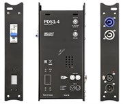 IMLIGHT PDS 1-4 (RDM) Блок управления нерегулируемыми цепями, 1 канал 20А, реле 50А, автомат SCHRACK, DMX512-A, RDM, разъемы PowerCon, монтаж на стену, ферму