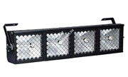 IMLIGHT HTL FLOODLIGHT FL-4 4-х секционный софитный светильник симметричный для использования со стеклянным светофильтром. Тип лампы R7s  400/500 Вт 117,6 мм (рекомендуемая лампа OSRAM 230V/400W R7s 64702 eco, покупается отдельно).