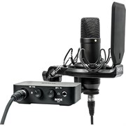 RODE NT1/AI1KIT комплект студийный: конденсаторный микрофон NT1, AI-1 USB интерфейс, крепление на стойку с интегрированным поп-фильтром SMR
