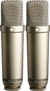 RODE NT1A-MP подобранная пара студийных конденсаторных микрофонов NT1-A. В комплекте 2 шт антивибрационных крепления типа "Паук" SM-6 с ПОП-фильтром, 2шт XLR-кабели (6м),