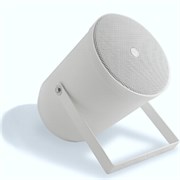 Звуковой прожектор для систем Public Address, 5/10/20W - 100V,  IP55,  пластиковый корпус, белый