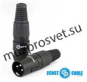 PROCAST Cable XLR 6/Male балансный разъем - штекер под пайку