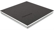 K&M 11990-000-55 дирижерский подиум с шумопоглощающим ковровым покрытием, 1000x1000x96 мм