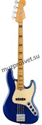 FENDER American Ultra Jazz Bass®, Maple Fingerboard, Cobra Blue электрогитара, цвет синий в комплекте кейс