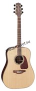 TAKAMINE G90 SERIES GD93 акустическая гитара типа DREADNOUGHT, цвет натуральный, верхняя дека - массив ели, нижняя дека и обечай