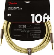 FENDER DELUXE 10' INST CABLE TWD инструментальный кабель, твид, 10' (3,05 м)