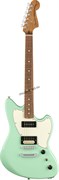 FENDER POWERCASTER PF SFG электрогитара, цвет зеленый, в комплекте чехол