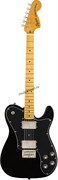 FENDER SQUIER SQ CV 70s TELE DLX MN BLK электрогитара, цвет черный