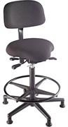 K&M 13460-019-55 стул для басиста, регулировка высоты 595 - 850мм, материал сталь, размер сидения 430x420мм