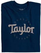 TAYLOR 16544 Mens Two-Color Logo T,Navy-S Футболка мужская с логотипом Taylor, цвет синий, размер S
