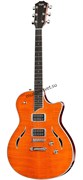 TAYLOR T3 ORANGE полуакустическая гитара, цвет оранжевый, в комплекте кейс