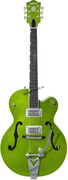 GRETSCH GUITARS G6120T-BSHR-ECG STZR ECG WC полуакустическая гитара, цвет Extreme Coolant Green Sparkle
