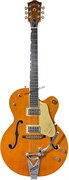 GRETSCH GUITARS G6120T-BSNV-SMK STZR SMK OR WC полуакустическая гитара, цвет оранжевый