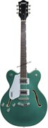 GRETSCH GUITARS G5622LH EMTC CB SC LH GRG полуакустическая левосторонняя гитара, цвет зелёный