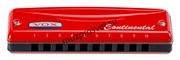 VOX Continental Harmonica Type-2-A Губная гармоника, тональность Ля мажор, цвет красный