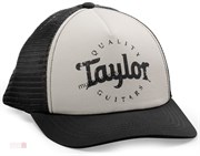 TAYLOR 00388 Trucker Cap, Black/White Кепка с логотипом Taylor, цвет черный/белый