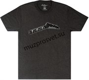 JACKSON HDSTOCK TEE GRY M футболка, цвет серый, размер M