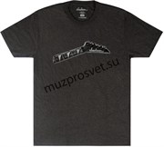 JACKSON HDSTOCK TEE GRY XL футболка, цвет серый, размер XL