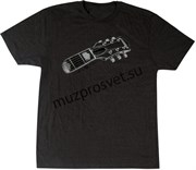 GRETSCH HEADSTOCK TEE GRY M футболка, цвет серый, размер M